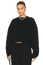 x Hailey Bieber cotton sweatshirt curated on LTK