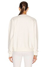 WARDROBE.NYC Track Top in White, view 3, click to view large image.