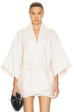 WARDROBE.NYC Kimono in White, view 1, click to view large image.