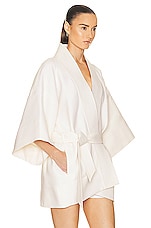 WARDROBE.NYC Kimono in White, view 3, click to view large image.