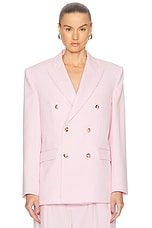 【23AW NEW】TOM FORD_woman/ ダブルブレスト ブレザー / Pink Tom Ford Double-Breasted Blazer - Women | GI2971FAX1189DP711
