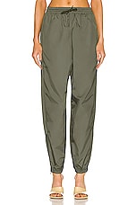 WARDROBE.NYC Utility Pant in Military, view 1, click to view large image.