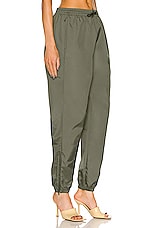 WARDROBE.NYC Utility Pant in Military, view 2, click to view large image.
