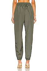 WARDROBE.NYC Utility Pant in Military, view 3, click to view large image.
