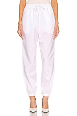 WARDROBE.NYC Utility Pant in White, view 1, click to view large image.