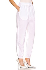 WARDROBE.NYC Utility Pant in White, view 2, click to view large image.