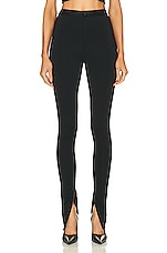 WARDROBE.NYC x Hailey Bieber HB Legging in Black, view 1, click to view large image.