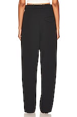 WARDROBE.NYC x Hailey Bieber Trouser Pant in Black, view 3, click to view large image.