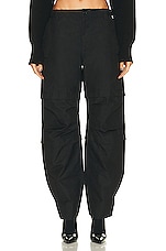 WARDROBE.NYC Cargo Pant in Black, view 1, click to view large image.