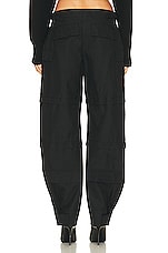WARDROBE.NYC Cargo Pant in Black, view 3, click to view large image.
