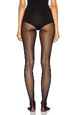 Wolford Neon 40 Tights in Black, view 3, click to view large image.