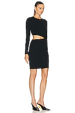 Wolford Sue Dress in Black, view 2, click to view large image.