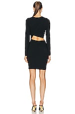 Wolford Sue Dress in Black, view 4, click to view large image.