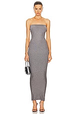 Wolford Fading Shine Dress in Titanium Shine, view 1, click to view large image.