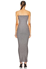 Wolford Fading Shine Dress in Titanium Shine, view 3, click to view large image.