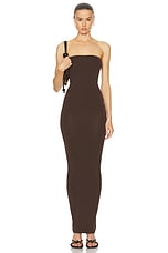 Wolford Fatal Dress in Umber, view 1, click to view large image.