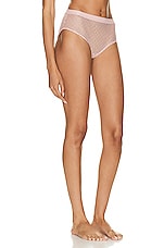 Wolford Modern Brief in Powder Pink, view 2, click to view large image.