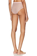 Wolford Modern Brief in Powder Pink, view 3, click to view large image.