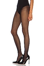 Wolford Individual 20 Polyamide-Blend Tights in Black, view 3, click to view large image.