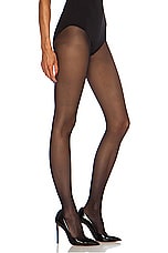 Wolford Individual 20 Polyamide-Blend Tights in Black, view 4, click to view large image.