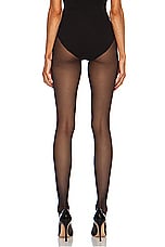 Wolford Individual 20 Polyamide-Blend Tights in Black, view 5, click to view large image.