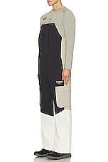 Whitespace 2l Insulated Cargo Bib Pant in Warm White, Fog Khaki, & Black, view 5, click to view large image.