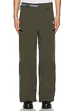Whitespace 3l Performance Pant in Forest Green, view 1, click to view large image.
