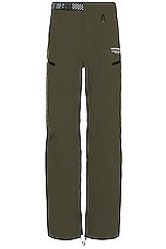 Whitespace 3l Performance Pant in Forest Green, view 3, click to view large image.