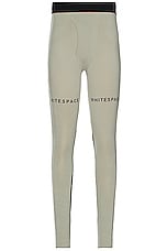 Whitespace Graphene Baselayer Pant in Fog Khaki, view 3, click to view large image.