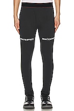 Whitespace Graphene Baselayer Pant in Black, view 1, click to view large image.