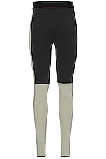 Whitespace Graphene Baselayer Pant in Black, view 4, click to view large image.