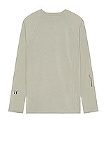 Whitespace Graphene Baselayer Tee in Fog Khaki, view 2, click to view large image.