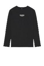 Whitespace Graphene Baselayer Tee in Black, view 1, click to view large image.