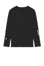 Whitespace Graphene Baselayer Tee in Black, view 2, click to view large image.