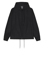 Y-3 Yohji Yamamoto Flannel Jacket in Black | FWRD