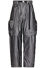 Y-3 Yohji Yamamoto Gtx Pants in Black, view 1, click to view large image.