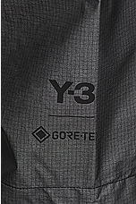 Y-3 Yohji Yamamoto Gtx Pants in Black, view 5, click to view large image.
