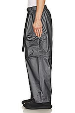 Y-3 Yohji Yamamoto Gtx Pants in Black, view 8, click to view large image.