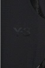 Y-3 Yohji Yamamoto Nyl Pants in Black, view 4, click to view large image.