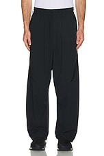 Y-3 Yohji Yamamoto Nyl Pants in Black, view 5, click to view large image.