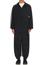 Y-3 Yohji Yamamoto Nylon Pant in Black, view 7, click to view large image.