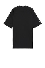Y-3 Yohji Yamamoto 3s Short Sleeve Tee in Black & Off White, view 2, click to view large image.