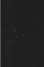 Y-3 Yohji Yamamoto Rust Dye Short Sleeve Tee in Black & Camo, view 3, click to view large image.