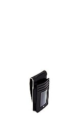 Y-3 Yohji Yamamoto Phone Case in Black, view 4, click to view large image.