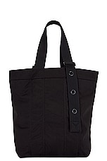Y-3 Yohji Yamamoto Tote in Black, view 2, click to view large image.