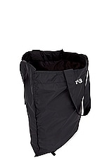Y-3 Yohji Yamamoto Pckbl Tote in Black, view 4, click to view large image.