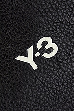 Y-3 Yohji Yamamoto Lux Bag in Black, view 6, click to view large image.