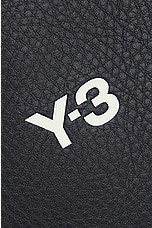 Y-3 Yohji Yamamoto Lux Tote in Black, view 6, click to view large image.