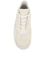 Y-3 Yohji Yamamoto Gazelle in White, view 4, click to view large image.
