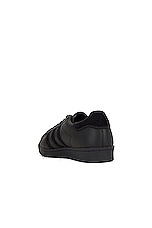 Y-3 Yohji Yamamoto Superstar in Black, view 3, click to view large image.